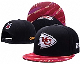 Chiefs Fresh Logo Black Fashion Adjustable Hat GS,baseball caps,new era cap wholesale,wholesale hats